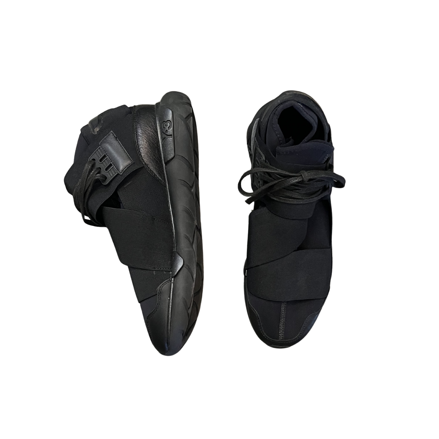Y-3 X ADIDAS Black Qasa High