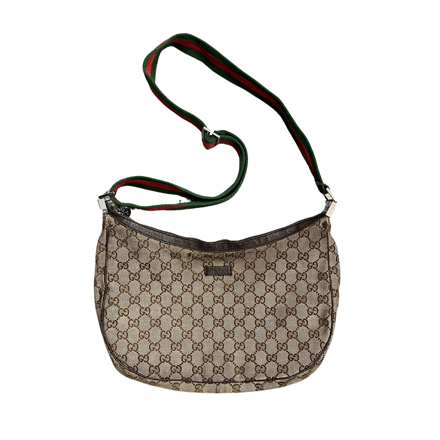 GUCCI Half moon Vintage Canvas bag B0426