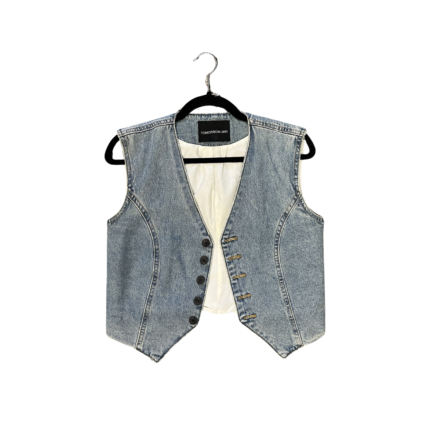 TOMORROW ANN denim vest P0426