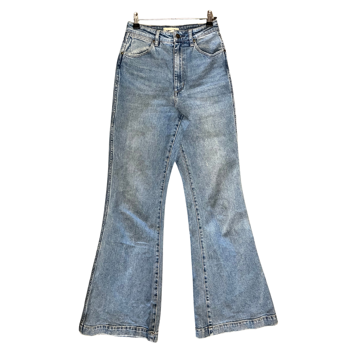 WRANGLER Light washed Flared jeans B0726