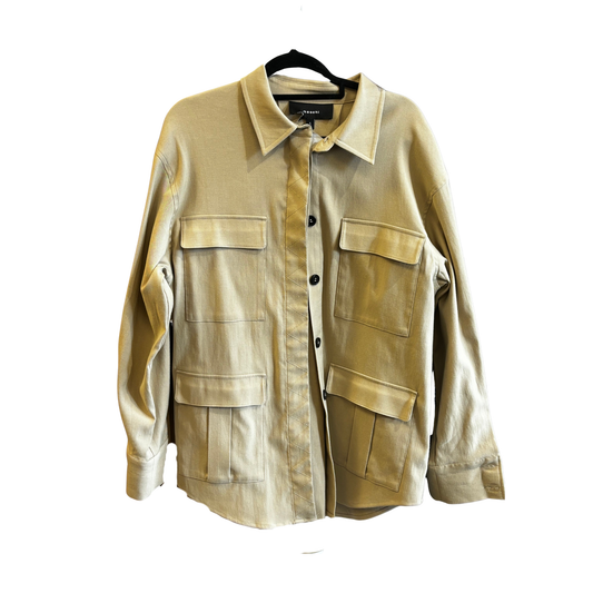 MOOCHI Camel Pocket Cargo Shirt/ Jacket P0625