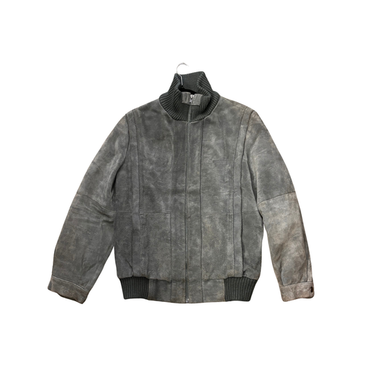 Blue Suede Vintage Jacket B0725