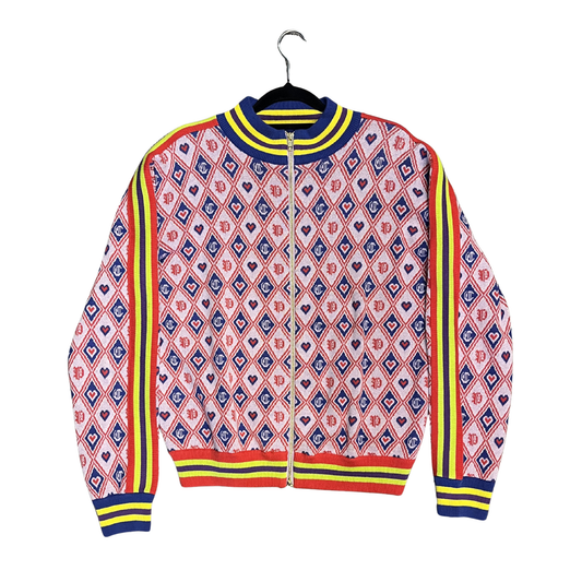COOP multicoloured zip jacket P0526
