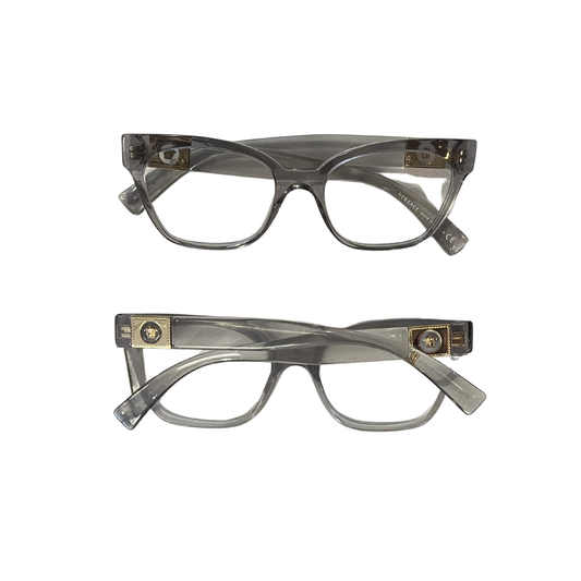VERSASE Clear gold Detail perscription Glasses P0526