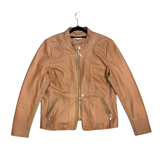 CAPTURE Brown Leather jacket B0626
