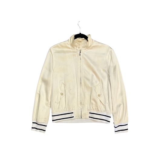RALPH LAURN cream Cotton Silk jacket B0626