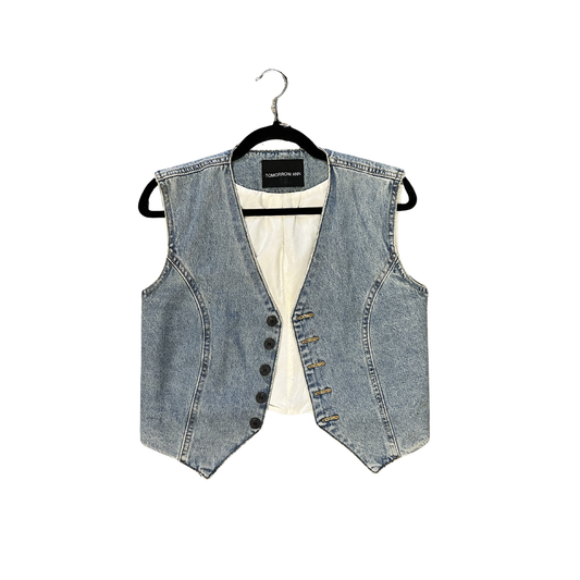 TOMORROW ANN denim vest P0426