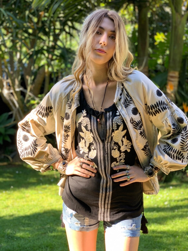 Morrisette Embroidered Jacket