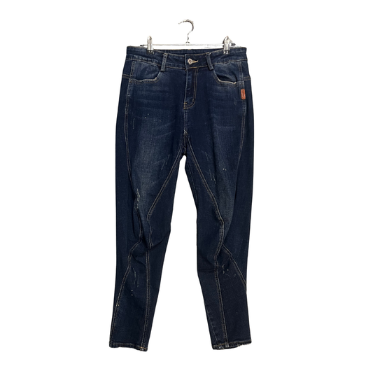 KUSONGYA Bluye denim japanese Skinny jeans B0825