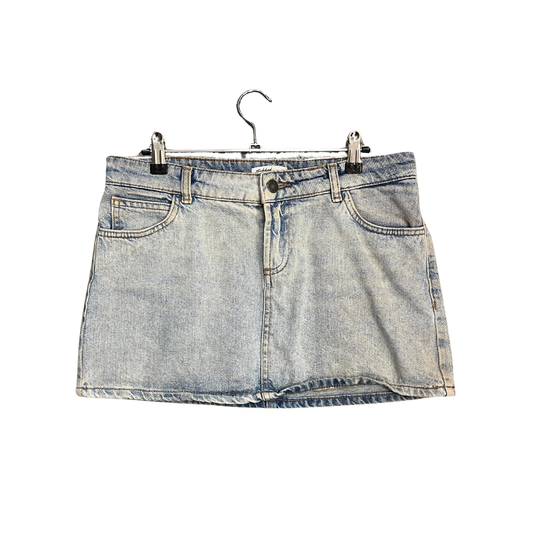 SUBDUED light wash Mini Denim Skirt P0326