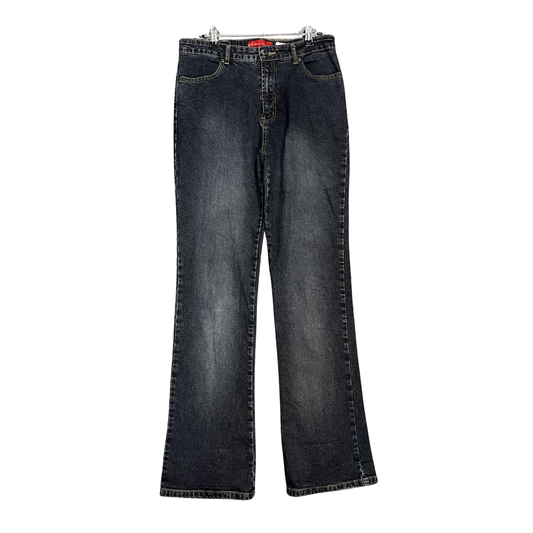 BS'O Dark washed vintage Striaght Leg Pants B0626