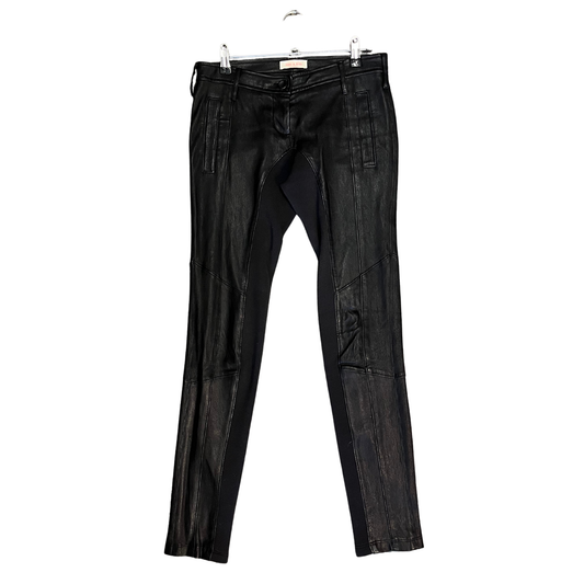 SASS AND BIDE black leather trousers P0726
