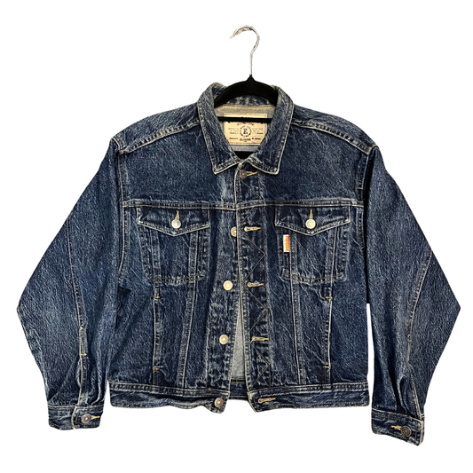 ELJHON vintage Dark washed Denim jacket B0726