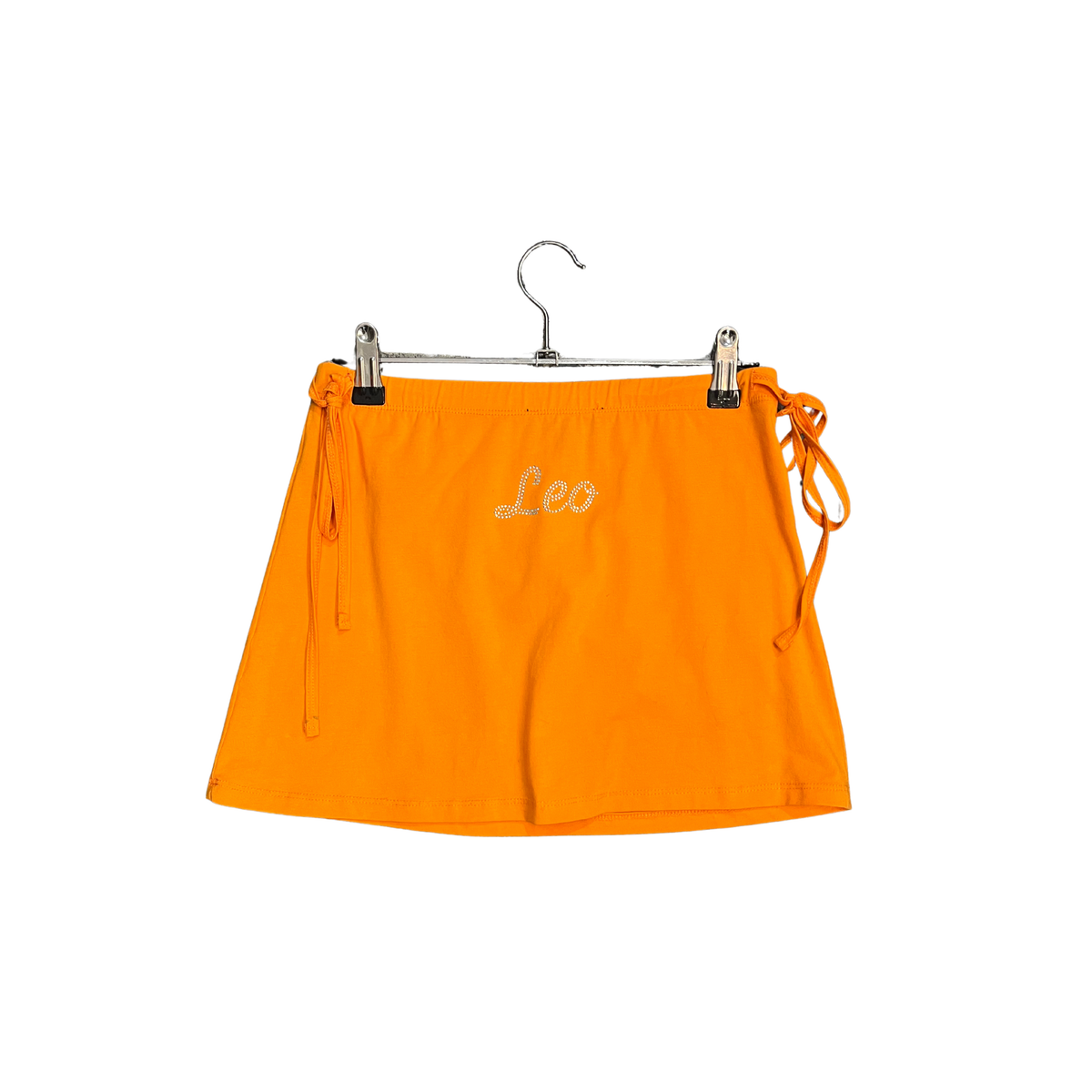 HOROSCOPEZ orange leo Bum Mini Skirt Y0826