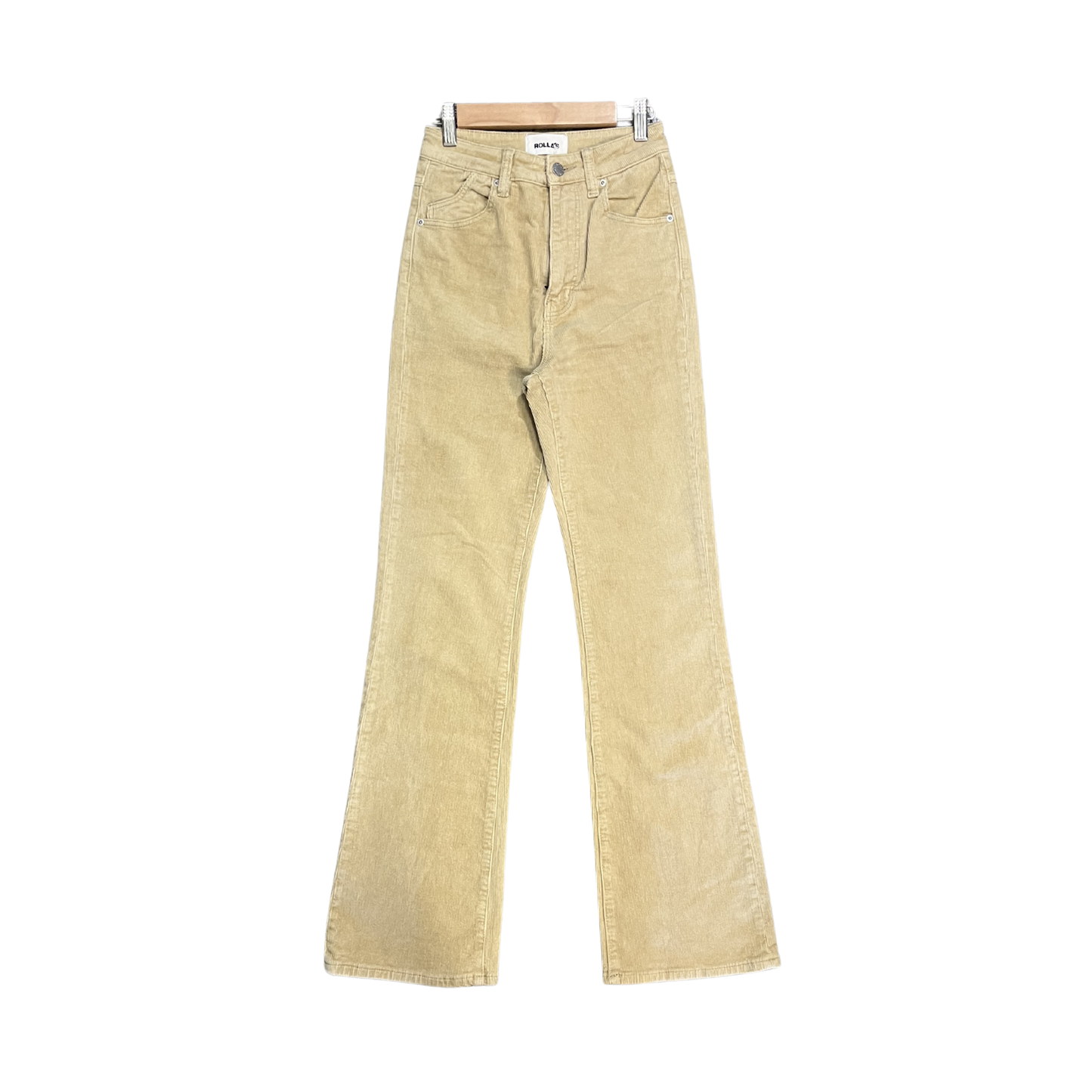 ROLLAS camel Cord Flare Pants B0626