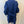 Load image into Gallery viewer, Karen Walker indigo Oversized Boyfriend Coat
