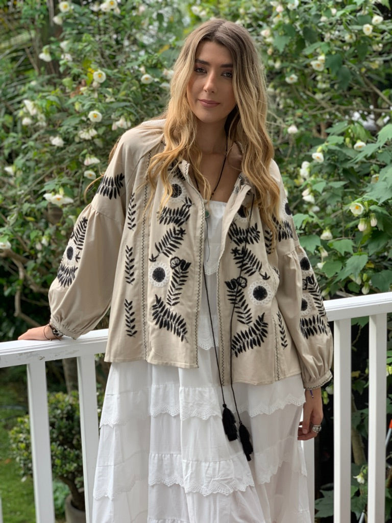 Morrisette Embroidered Jacket