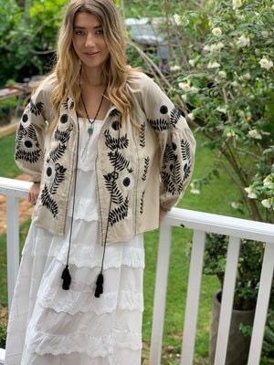 Morrisette Embroidered Jacket