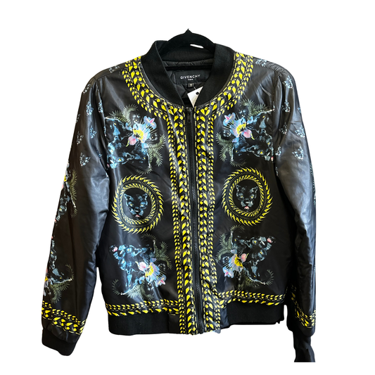 GIVENCHY Leapord animal Bomber P0525
