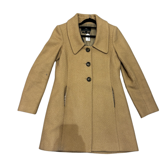 CUE camel collared 3 buttoned coat B0725