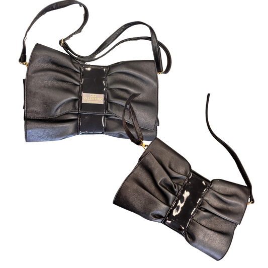 VALENTINO GARAVANI vintage leather Bow bag R0725
