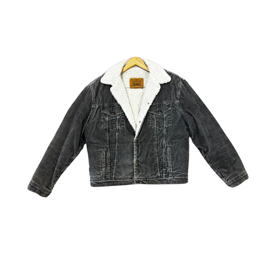 LEVIS Grey cord Vintage Woolen Jacket R0625