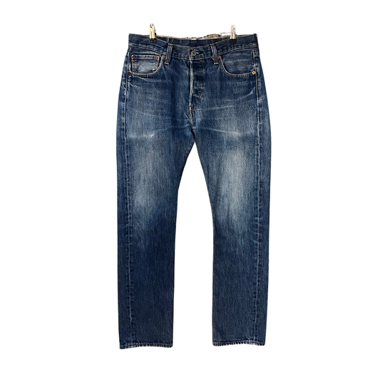LEVIS 501 Blue Washed Straight leg jeans Y0925
