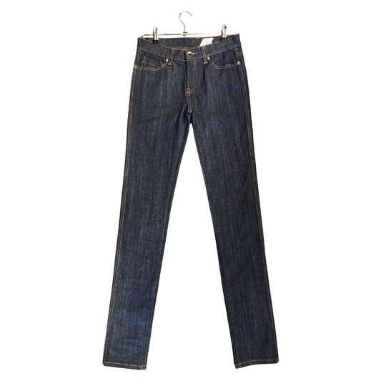 DRD DENIM Blue Orangestitching skinny jeans Y0925