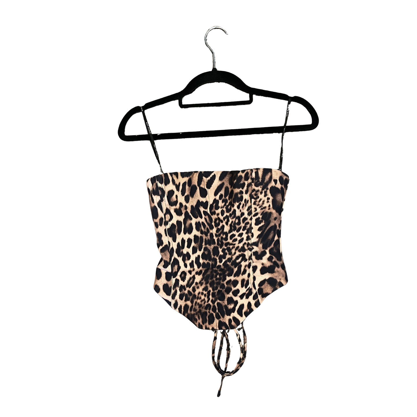WHITE FOX cheetah Corset B0326