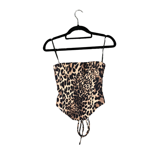 WHITE FOX cheetah Corset B0326