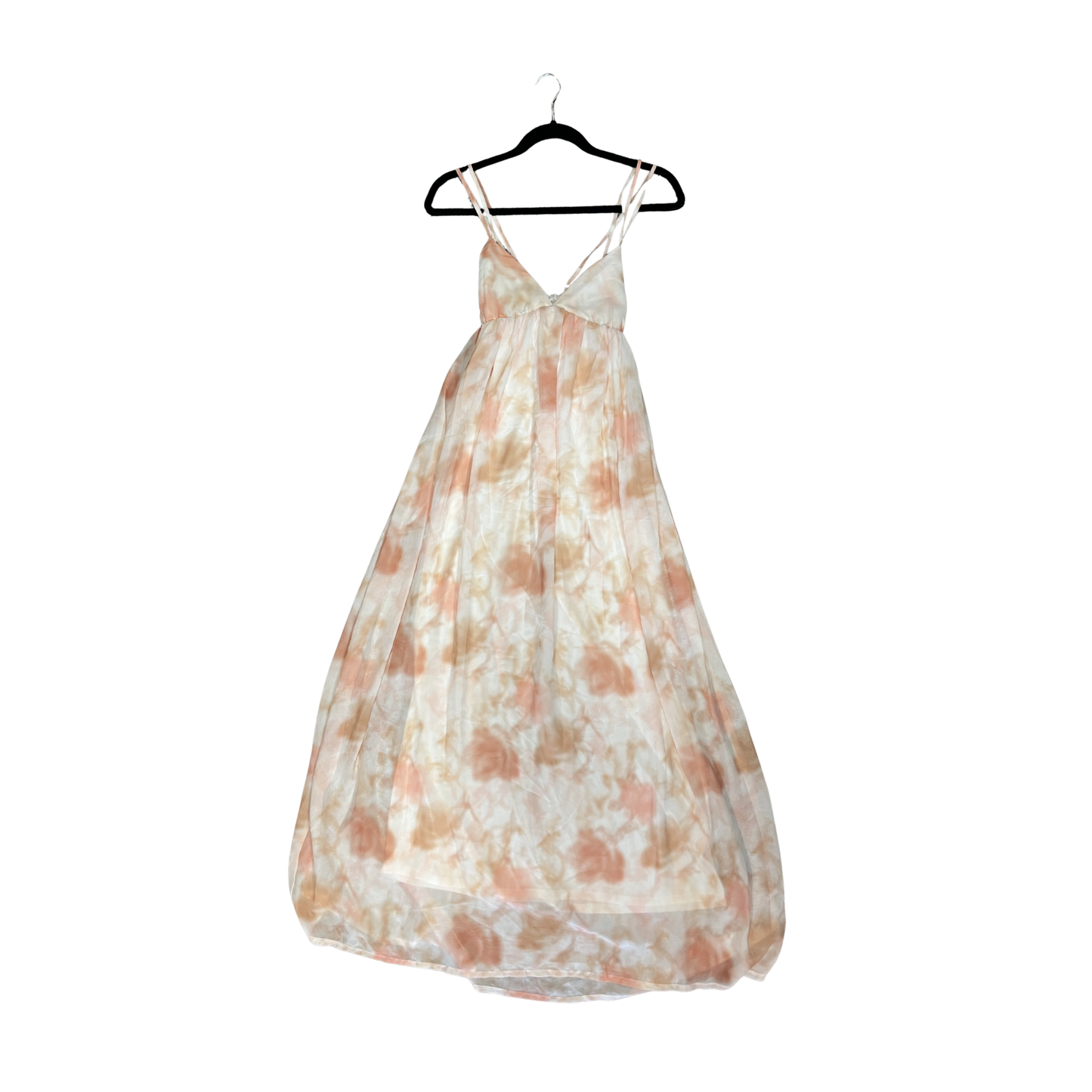 EGOIST Peach white cloud Singlet maxi dress R0126