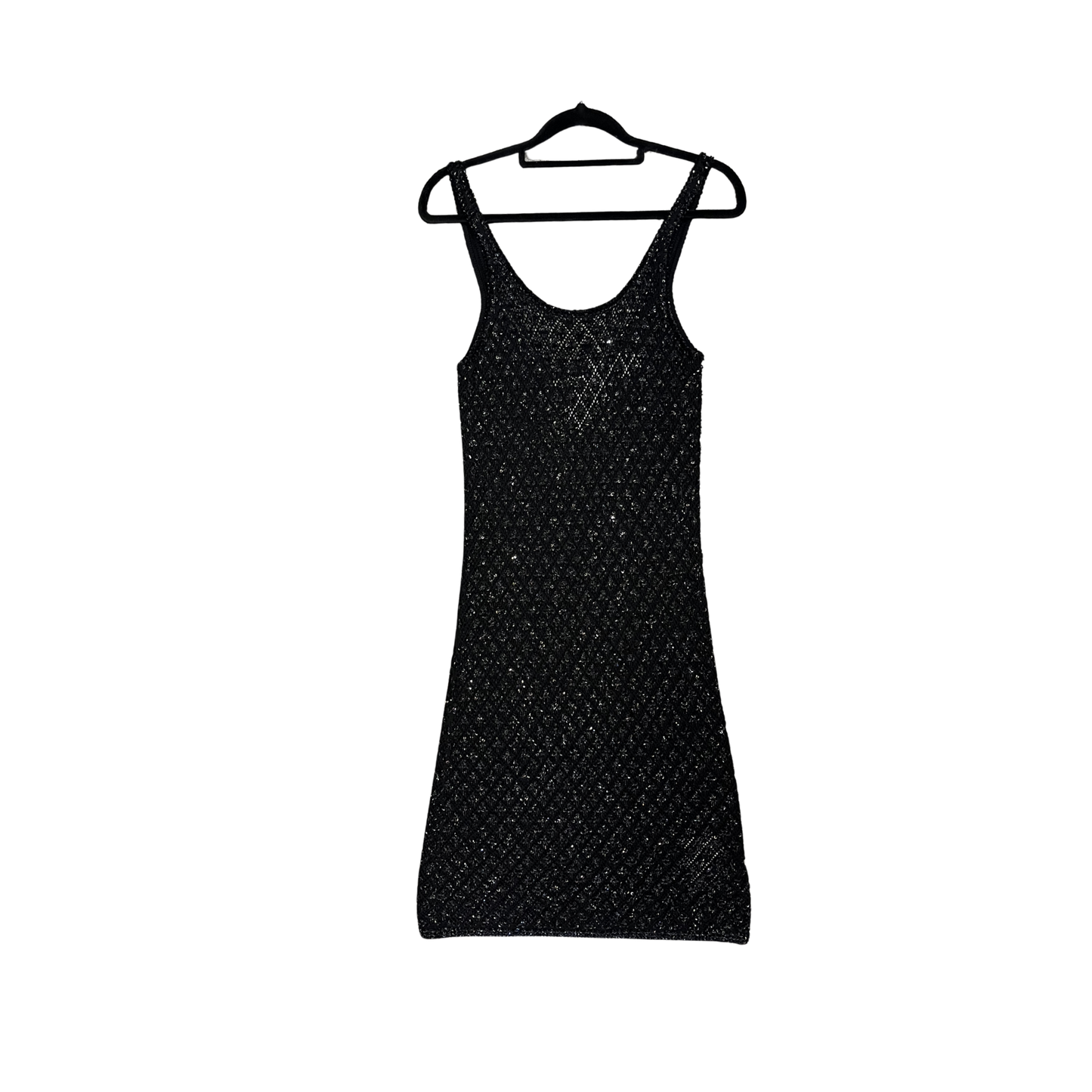 MICHAEL KORRS Black beaded knit dress B0326