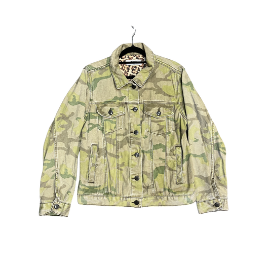 ONE TEASPOON Camo Denim jacket Y0526