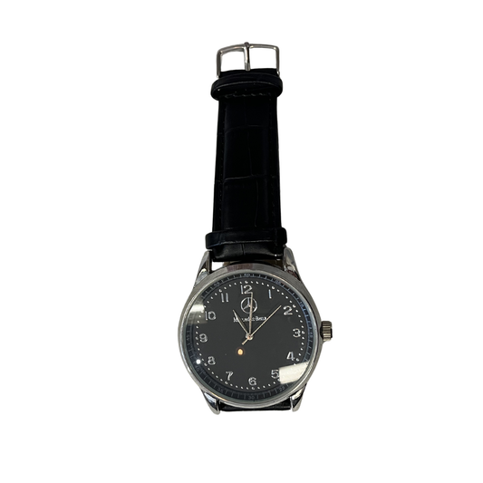 MERCEDES-BENZ Black leather strap limited edition watch R0426