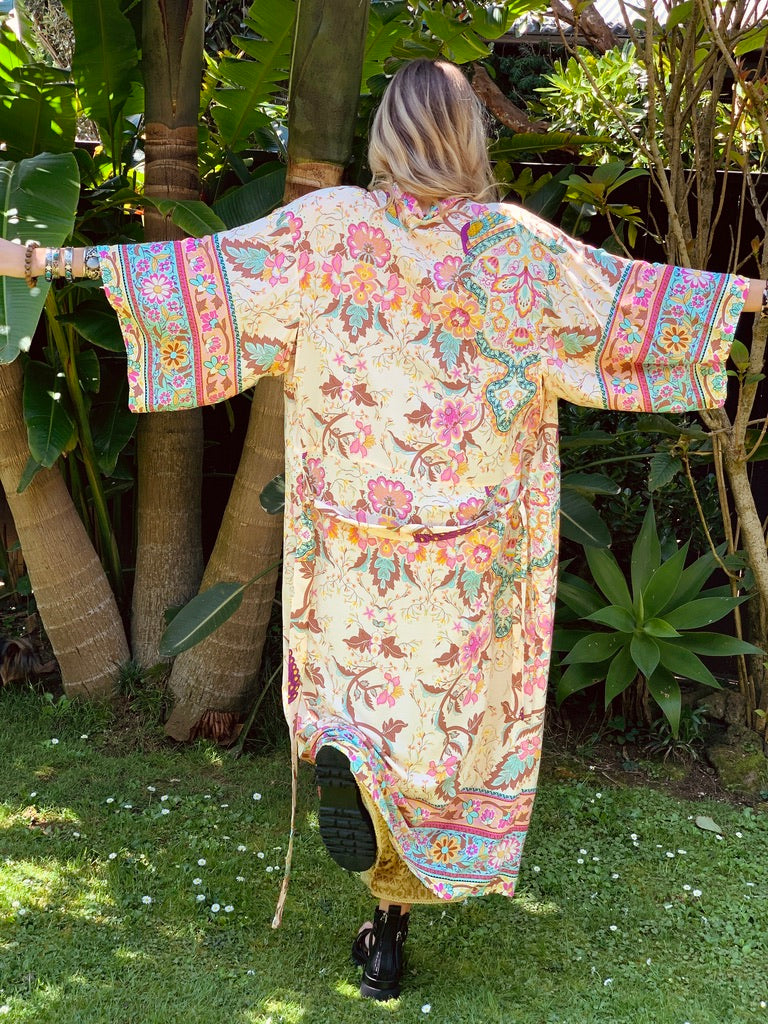 Boho Rhapsody Maxi Kimono