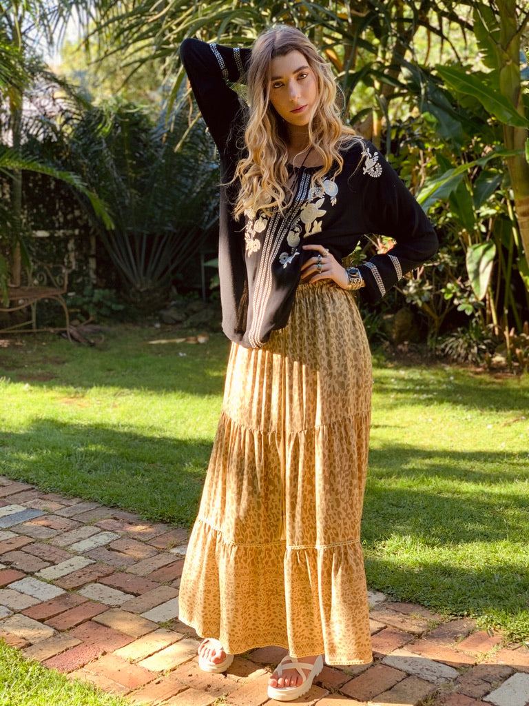 Bohemian skirt clearance nz