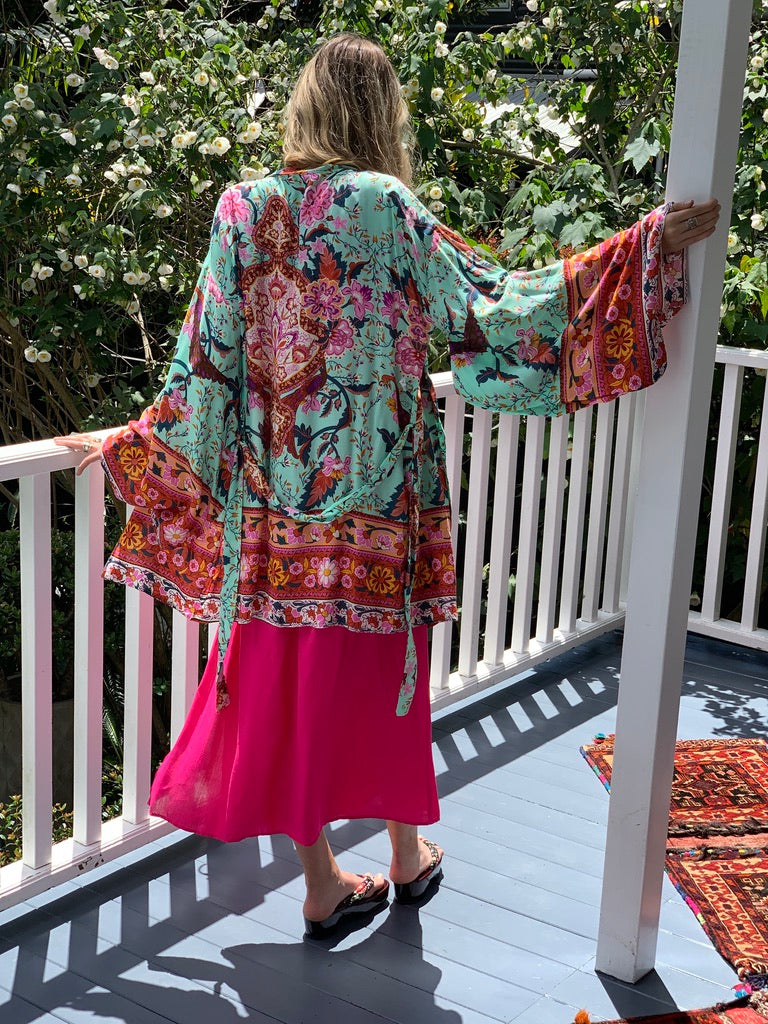 Boho Rhapsody Midi Kimono