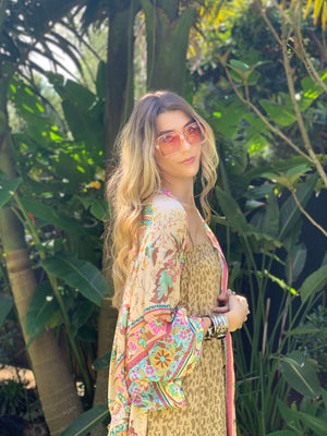 Boho Rhapsody Maxi Kimono