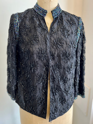 Adrianna Papell Evening Jacket Black